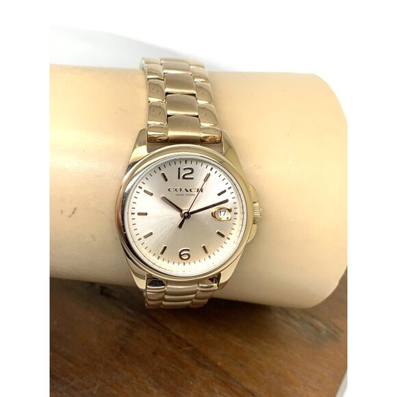 Coach Women\'s Watch 14503912 Greyson Quartz Rose Gold Stainless Steel 28mm